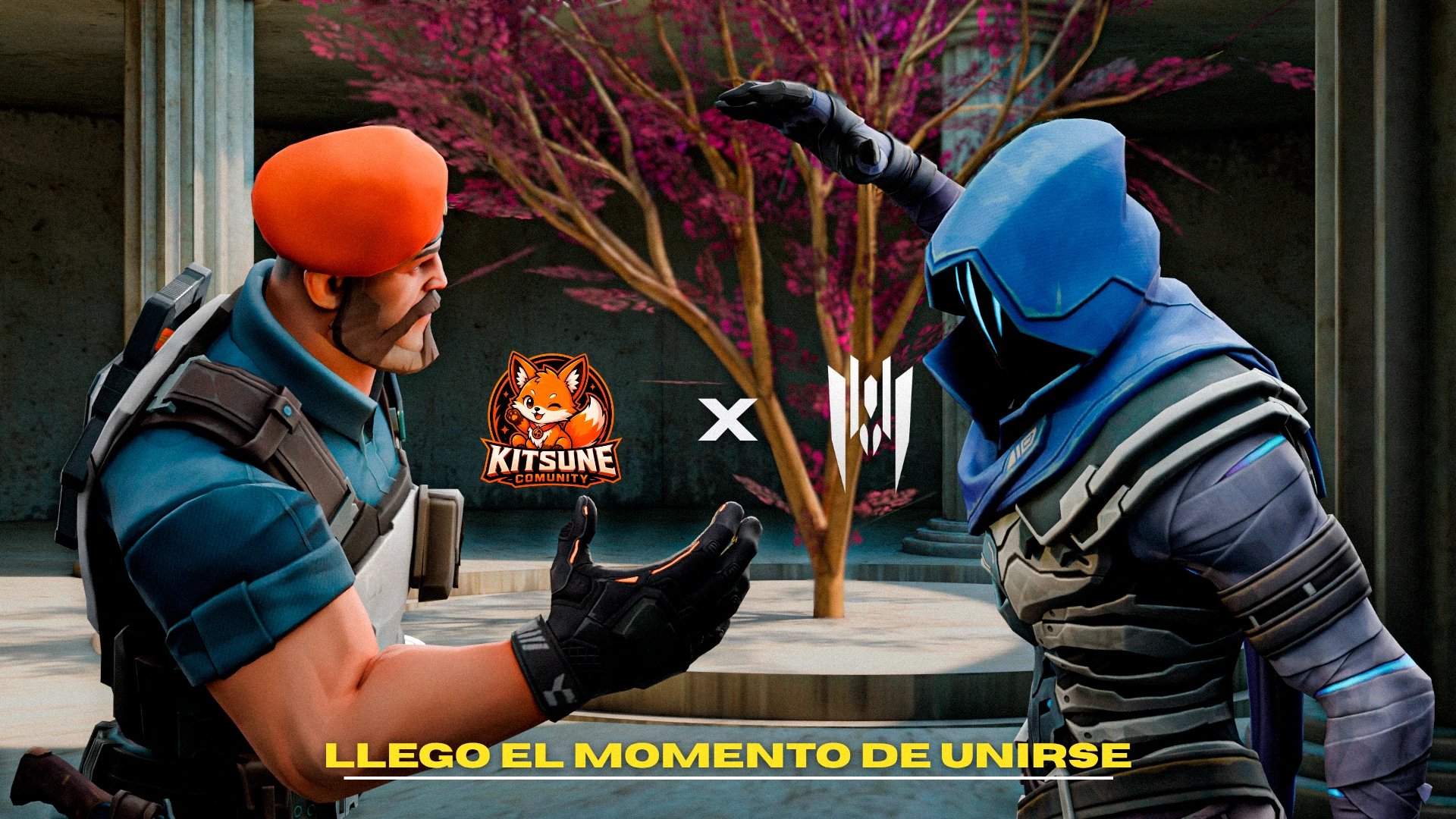 Araxys y Kitsune unen fuerzas